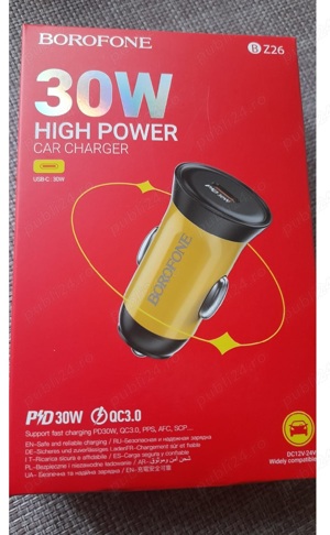 Incarcatoare auto super fast charge Samsung iPhone Huawei Xiaomi Oppo etc , noi sigilate - imagine 4