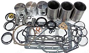 Set reparatii motor tractor: arbore, piston, segmenti, cuzineti, biela, simering, garnituri - imagine 8