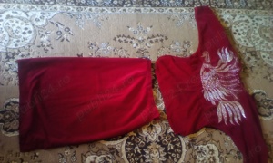 Costum de gala cu impr."Pasarea Colibri