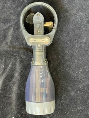 Ventilator portabil cu umidificator puverizator apa rezervor 250 ml - imagine 2