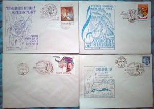 Vand plicuri si stampile speciale  cu tema Speologie