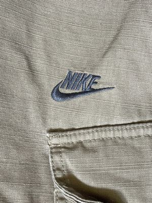 Bermude barbati firma Nike pantaloni trei sferturi bej autentici 7 buzunare - imagine 5