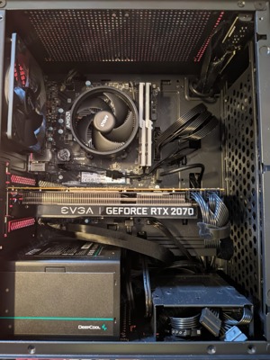 Calculator Gaming Ryzen 5 3500X, RTX 2070 Super, 16GB DDR4 3600Mhz,nou