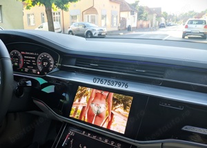 Apple CarPlay Wireless/Video In Motion/Animatie stopuri RS - Audi Q8,A6,A7,A8 - imagine 3