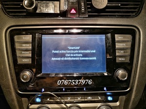 Activare Smartlink Waze Apple CarPlay/Android Auto Skoda Octavia,Superb,Kodiak,Karok,Rapid - imagine 2