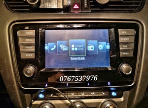 Activare Smartlink Waze Apple CarPlay/Android Auto Skoda Octavia,Superb,Kodiak,Karok,Rapid