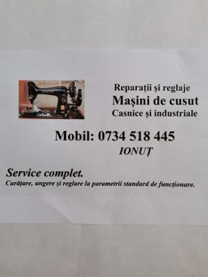 Reparatii si Reglaje Masini de Cusut - imagine 10