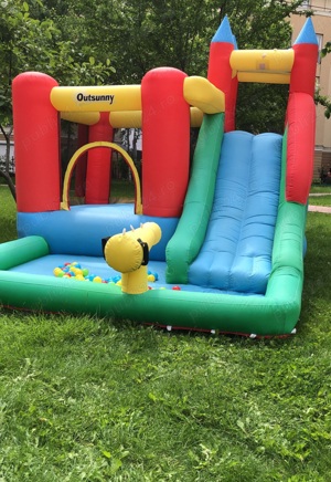 Inchiriez castel tobogan gonflabil Bucuresti-Ilfov