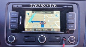 Harta Navigatie RNS310 Passat,Golf 6,Jetta,Octavia 2,Leon Romania 2023