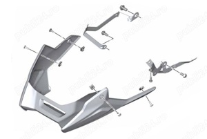 Spoiler motor BMW F900R Gri granit - imagine 2