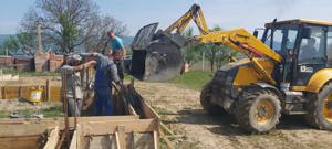 Buldoexcavator Fermec Cobra 860, an 2001, cupa multifunctionala, brat telescopic, furci din fabrica - imagine 5