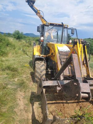 Buldoexcavator Fermec Cobra 860, an 2001, cupa multifunctionala, brat telescopic, furci din fabrica - imagine 8