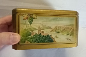 cutie de tablă veche, anii 20, EDUSCHO Eduard Schopf Bremen