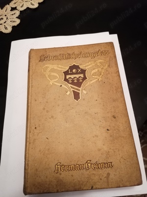 Carte veche "Leben Mjchelangelo"