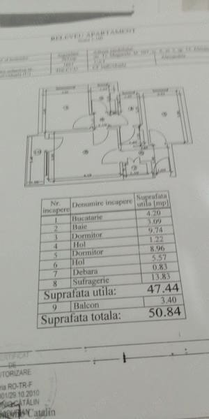 Vând apartament 3 camere decomandat Alexandria 