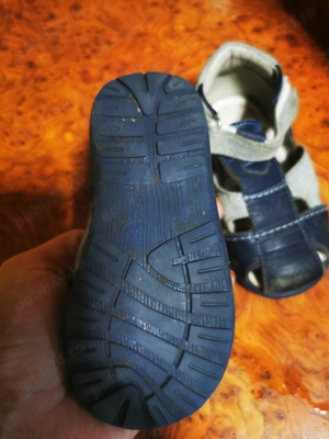 sandale avus piele marime 20 - imagine 2