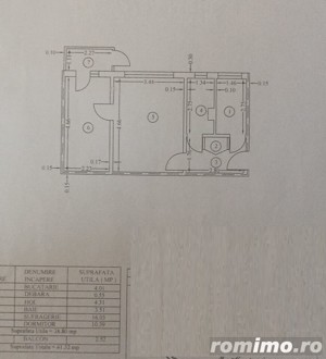 VEST zona Kaufland 2 camere p/4 cf2 la 49000 euro - imagine 14