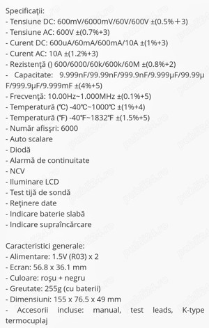 Multimetru inteligent - doar 100 Ron - imagine 2