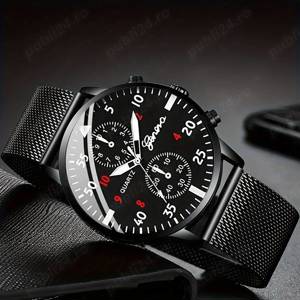 Ceas Barbati Ieftin de Firma. Ceas Dama. Ceas Cu Cuarț, Nou - Garantie, Rezistent La Apă - imagine 4