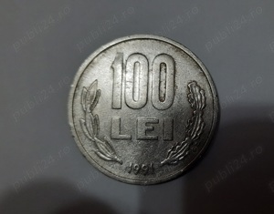 Moneda de 100 lei, Anii 1991-1996 Mihai Viteazul - imagine 3