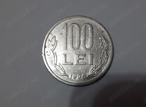 Moneda de 100 lei, Anii 1991-1996 Mihai Viteazul - imagine 8