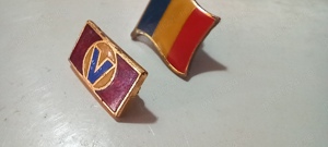 pin și baretă tricolore, pentru purtat sau colecționat - imagine 5