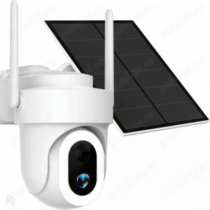 Camera supraveghere 5MP cu panou solar 