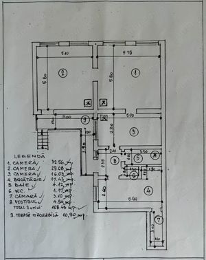 Centrul Istoric, apartament cu 3 camere. - imagine 2