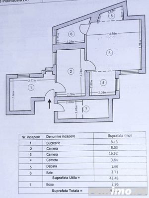 Cismigiu  doua camere  vanzare utilat ,centrala gaz - imagine 9