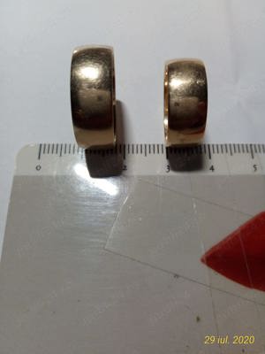 Aur inel,cercei,verighete marcate,personale.Bucuresti. - imagine 3