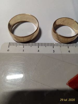 Aur inel,cercei,verighete marcate,personale.Bucuresti. - imagine 5