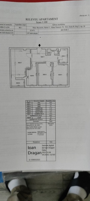 Vând apartament cu 3 camere  - imagine 6