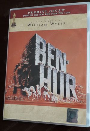 DVD film BEN HUR -2 volume --film cu premiul OSCAR-original in stare Foarte Buna - imagine 2
