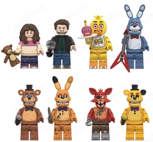 Set 8 Minifigurine tip Lego Five Nights At Freddy's pack4 (FNAF4)