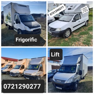 Transport Marfa Frigorific-Refrigerate-Lift-Închiriere(cu sofer)