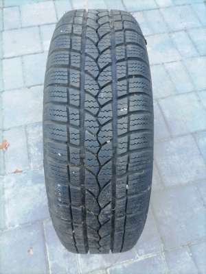 Vând 5 jante otel 175/65r14 echipate cu anvelope Iarnă Tigar winter 1 folosite  - imagine 4