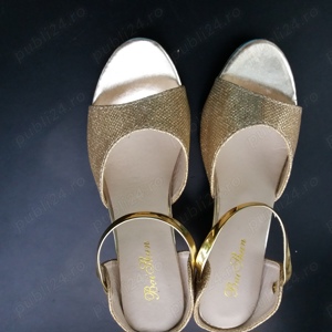 Sandale aurii măsura 37 38	