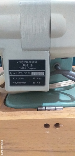 Mașina de cusut electrica  - imagine 4