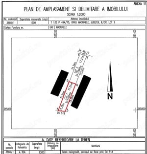 Vand 1300 MP teren intravilan - Magurele Ilfov