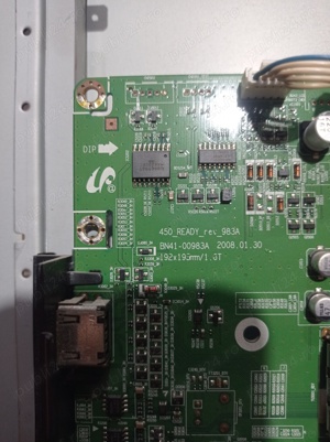 placa digitala bn41-00983a de pe tv Samsung cu display t370xw02 - imagine 3