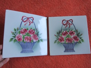 rar placa ceramica portelanata Geo Schmider tile 1912 Germany - imagine 2