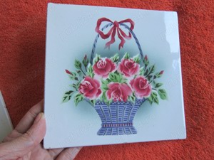 rar placa ceramica portelanata Geo Schmider tile 1912 Germany - imagine 4