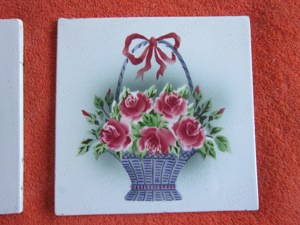 rar placa ceramica portelanata Geo Schmider tile 1912 Germany - imagine 6