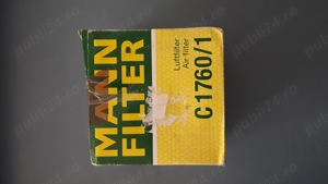 Filtru Aer Mann Filter C 1761/1 pentru Peugeot 306, Grand Raid, Partner, Citroen Xsara, Berlingo - imagine 5