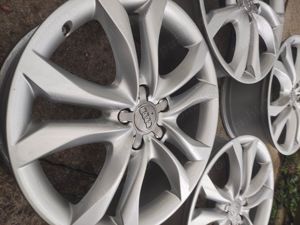 Set 4 jante aliaj originale Audi OEM 8r0601025al, 19 inch, 5x112, ET37 - imagine 2