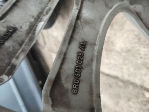 Set 4 jante aliaj originale Audi OEM 8r0601025al, 19 inch, 5x112, ET37 - imagine 7