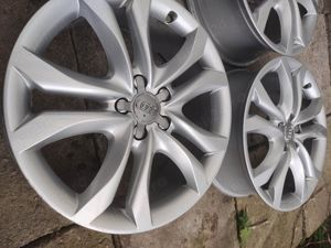 Set 4 jante aliaj originale Audi OEM 8r0601025al, 19 inch, 5x112, ET37 - imagine 8