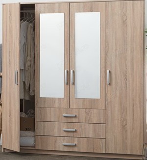 Vand dulap, impecabil, culoare stejar conform poze NEGOCIABIL - imagine 3