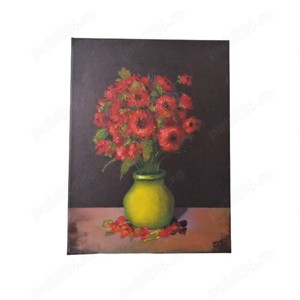 Tablouri flori pictate manual - imagine 4