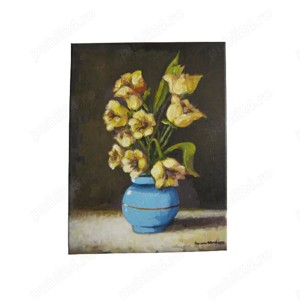 Tablouri flori pictate manual - imagine 5